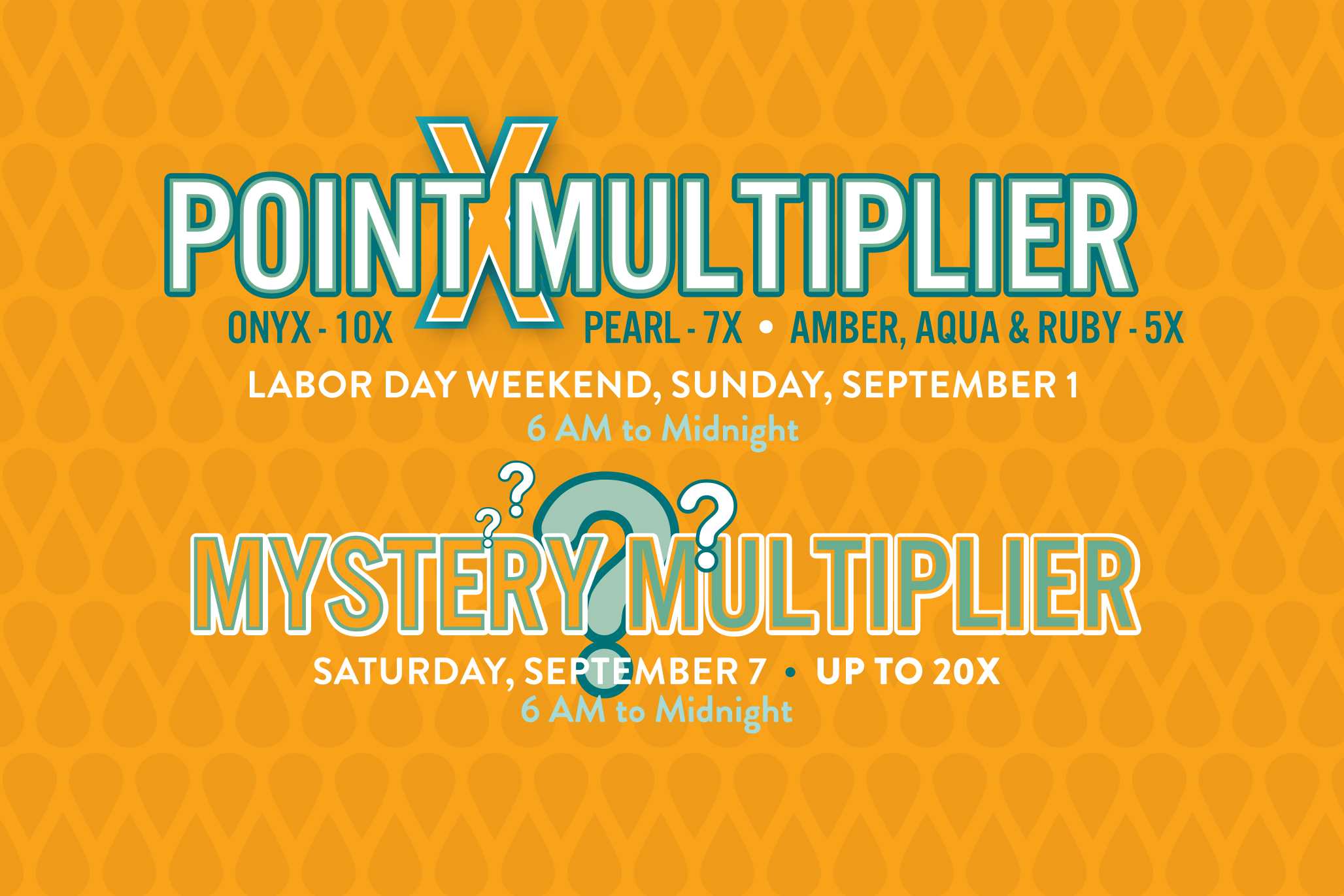 Point and mystery multipliers