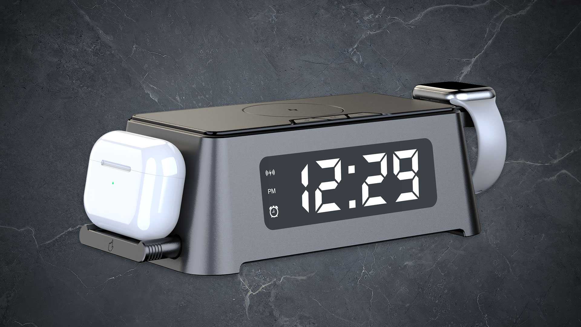 3-in-1 Alarm with Chargers